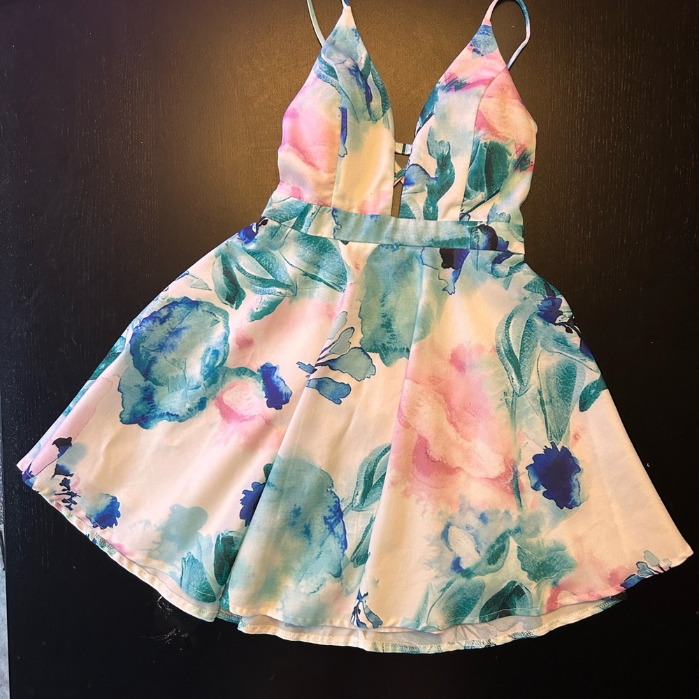 Floral Sleeveless Dress